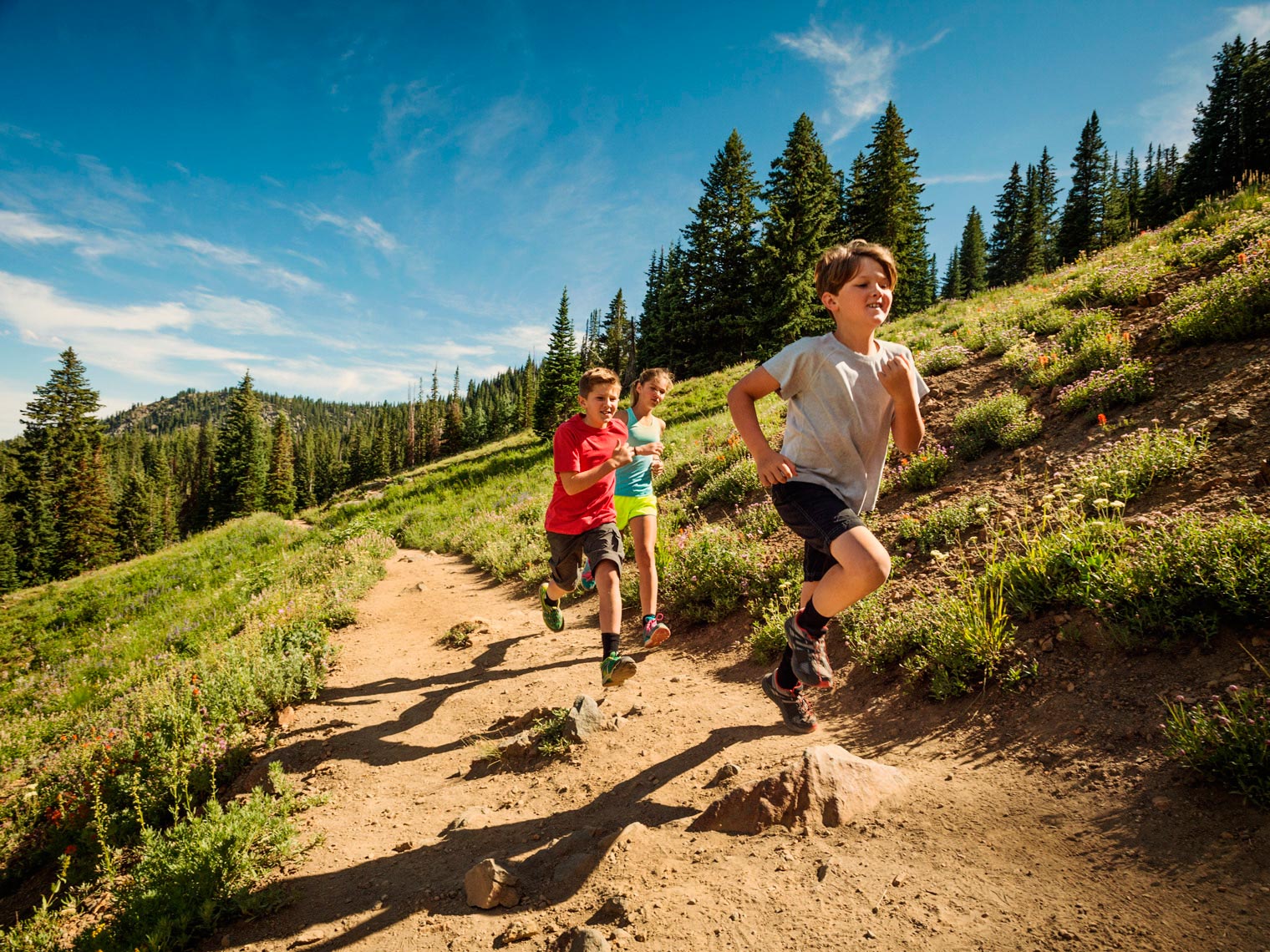 Children Trail Running